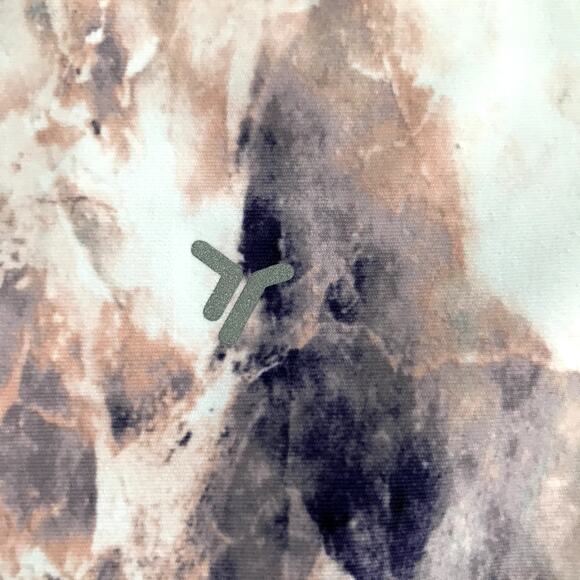 Old Navy High Rise Go Dry Powersoft Leggings Activewear XS Pink Purple Marble - Picture 3 of 7